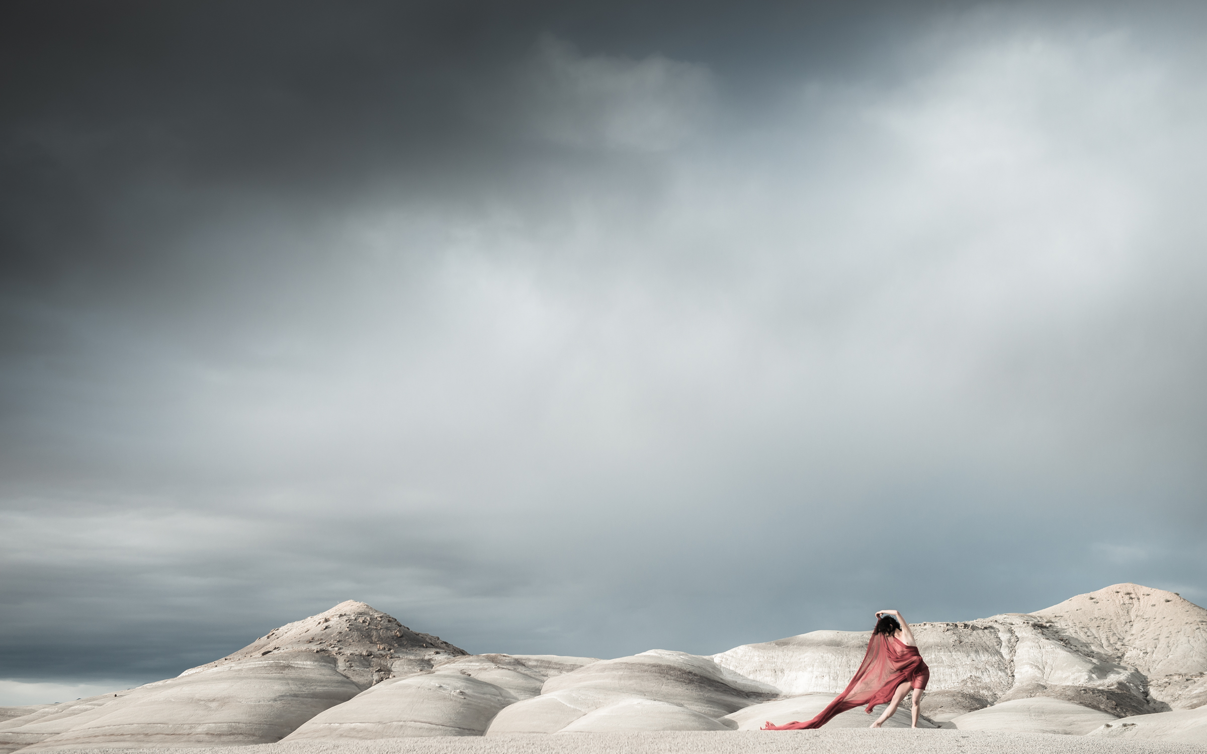 IMPERMANENCE II -- A performing-art desert nude series | Dylan H. Brown