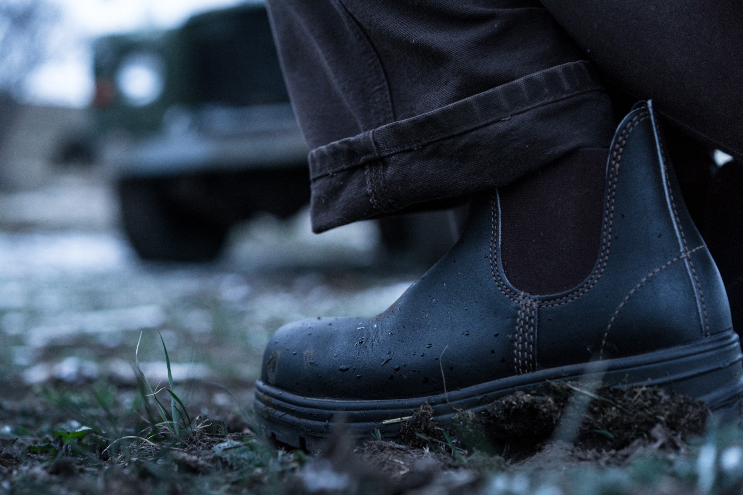 Farm photography for Blundstone Boots